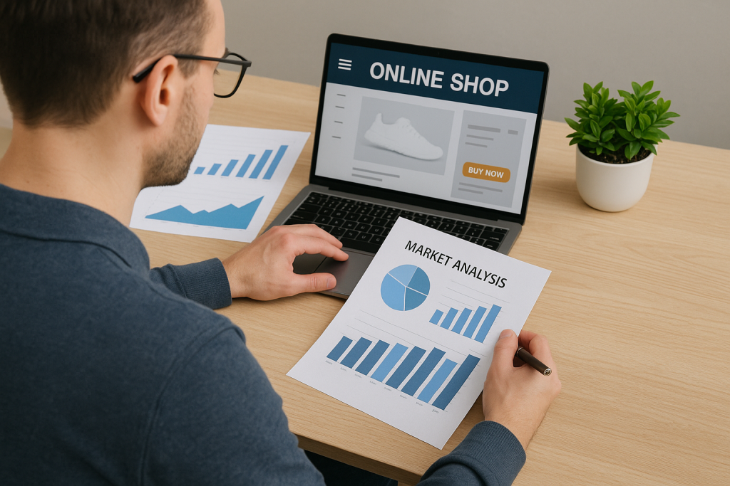 تحلیل بازار آنلاین شاپ