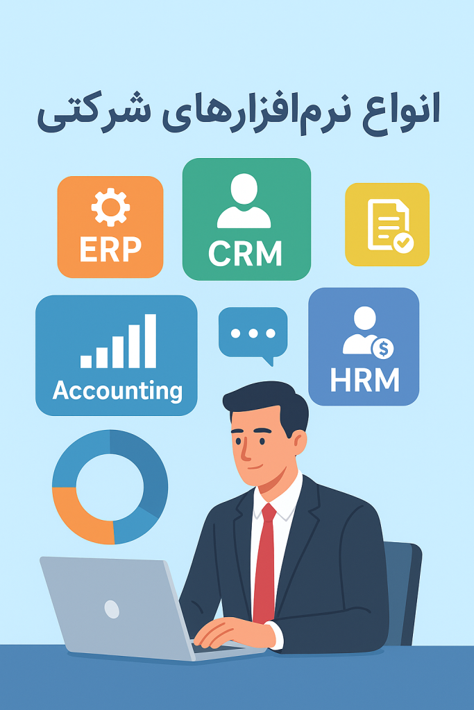 انواع نرم‌افزارهای شرکتی