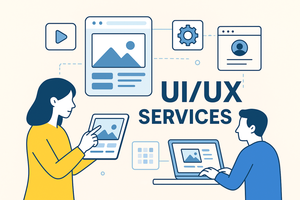 خدمات طراحی UI/UX