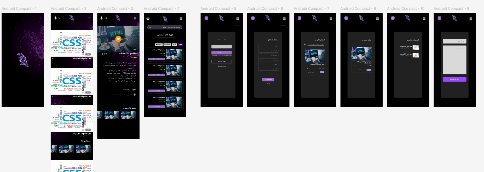 طراحی ui ux سایت