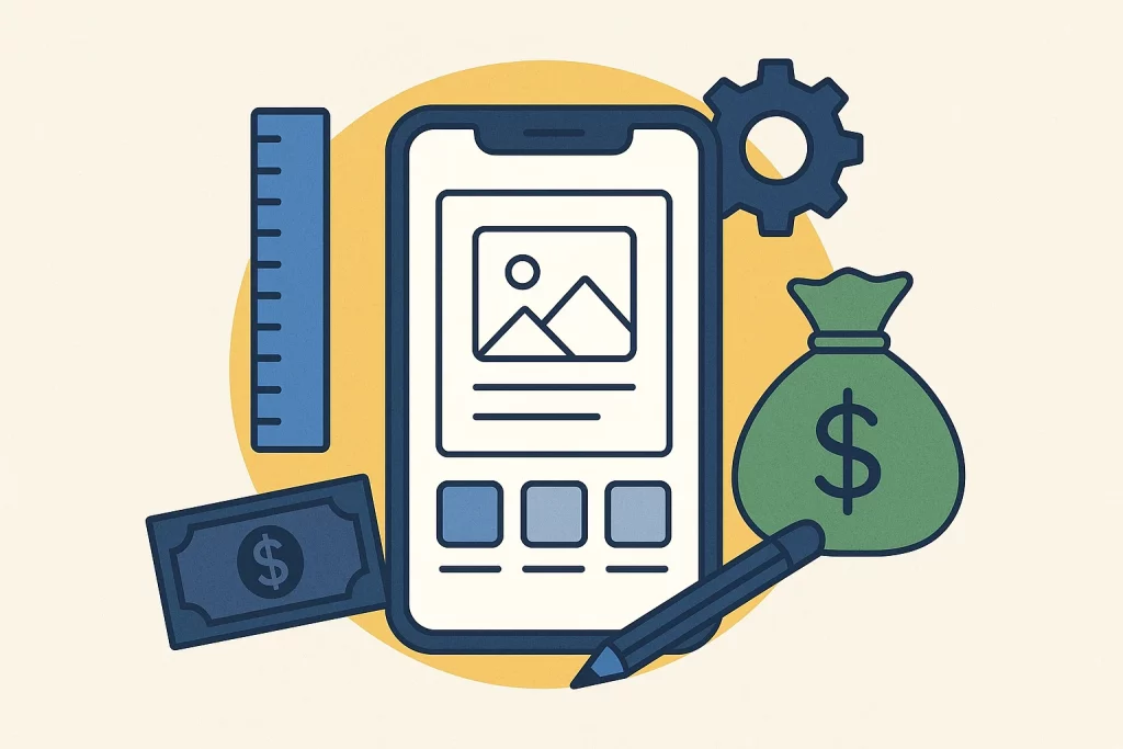 هزینه طراحی اپلیکیشن
