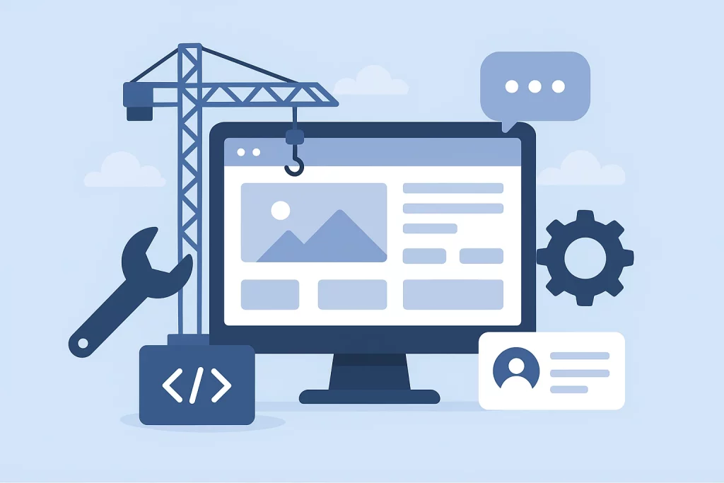 خدمات وب سایت