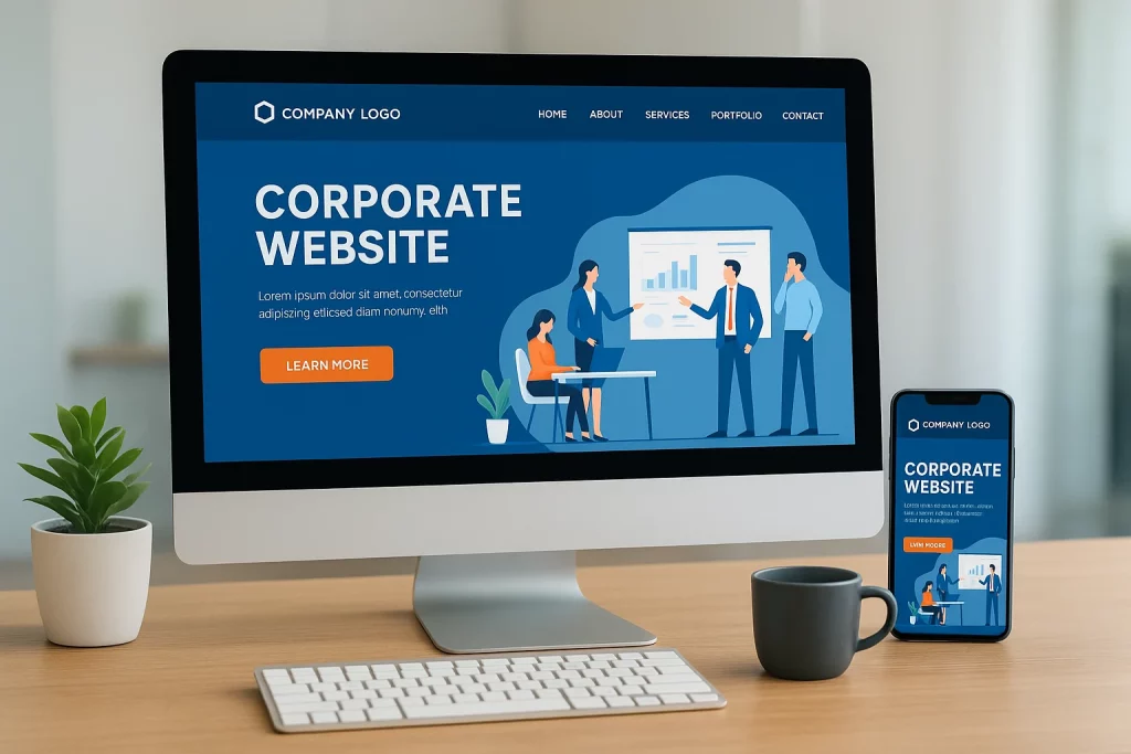 طراحی سایت شرکتی