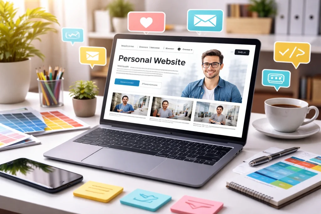 طراحی سایت شخصی